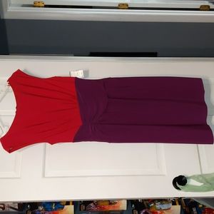 Andre Oliver knee length dress, size 10